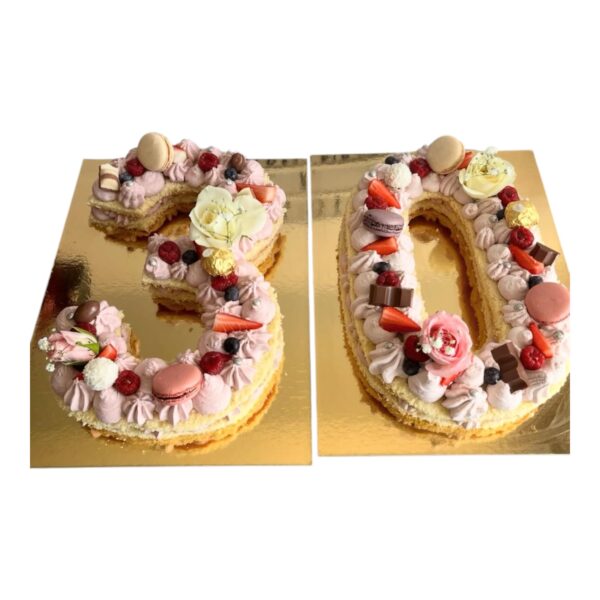 Number cake